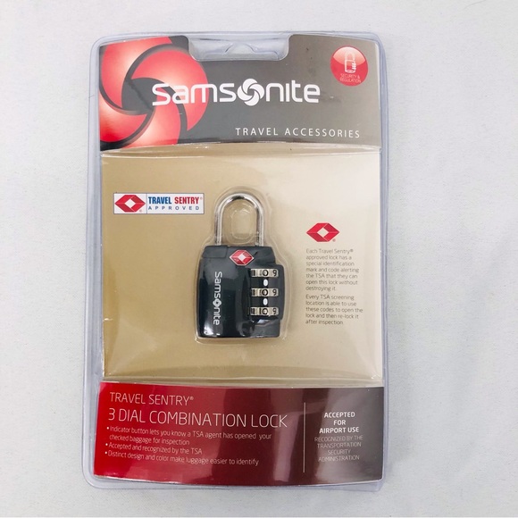 NIB Samsonite Travel Combination Lock - Picture 14 of 16